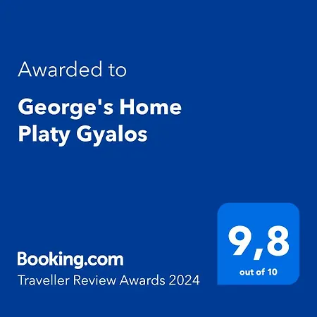 Сasa de vacaciones George's Platy Gyalos